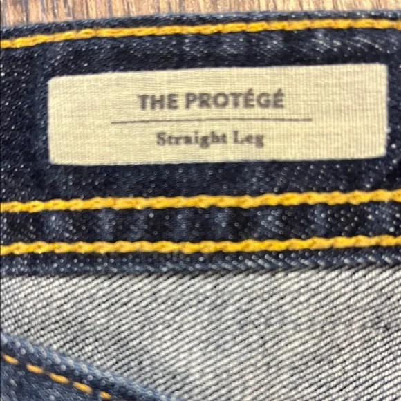 AG Adriano Goldschmied Men's Indigo Straight Jeans - Picture 3 of 4